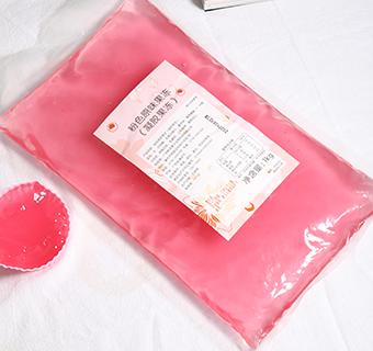 粉色原味果凍